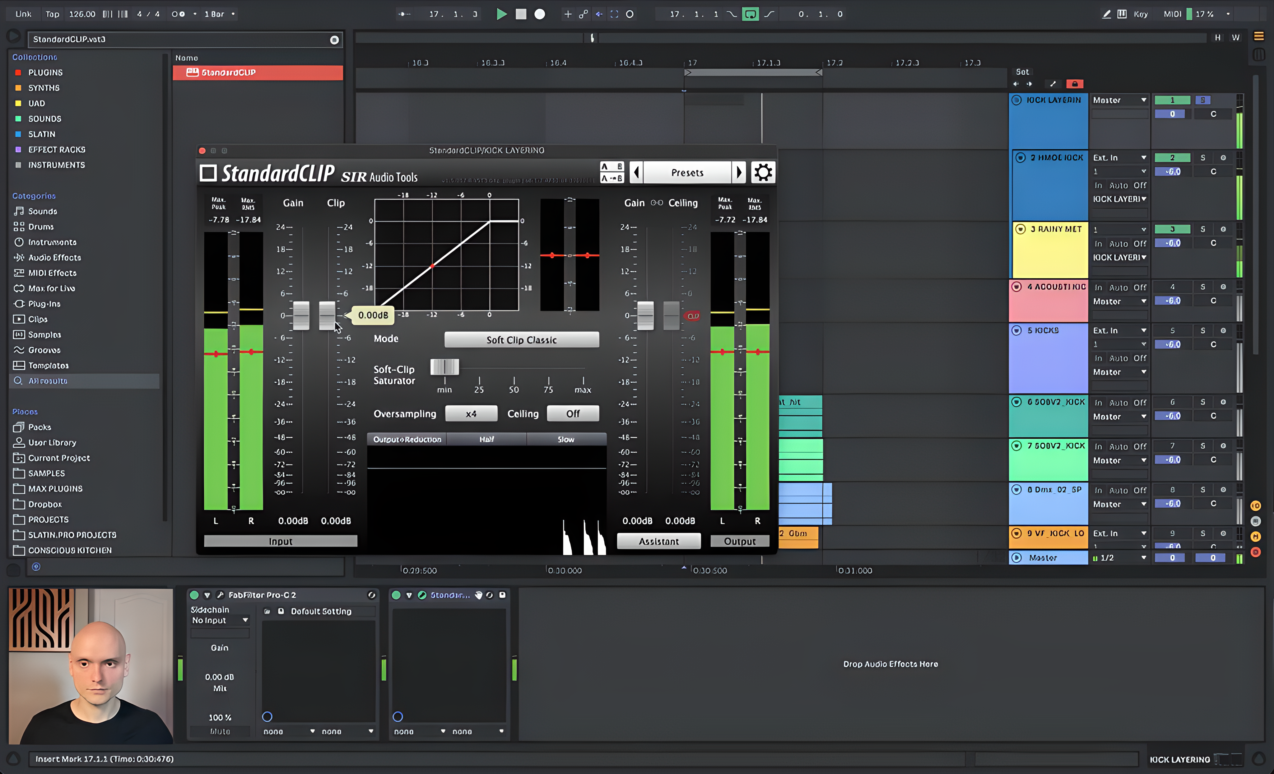 StandardCLIP plugin interface for loudness